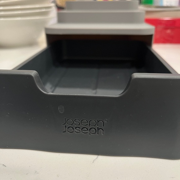 Charcoal Gray Kitchen Tiered Organizer - Picture 3 of 4